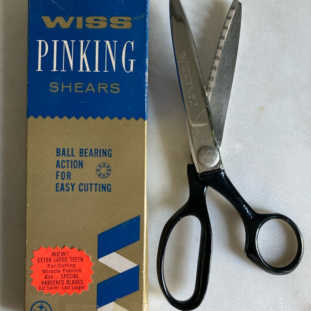 Vintage Wiss Steel Pinking Shears